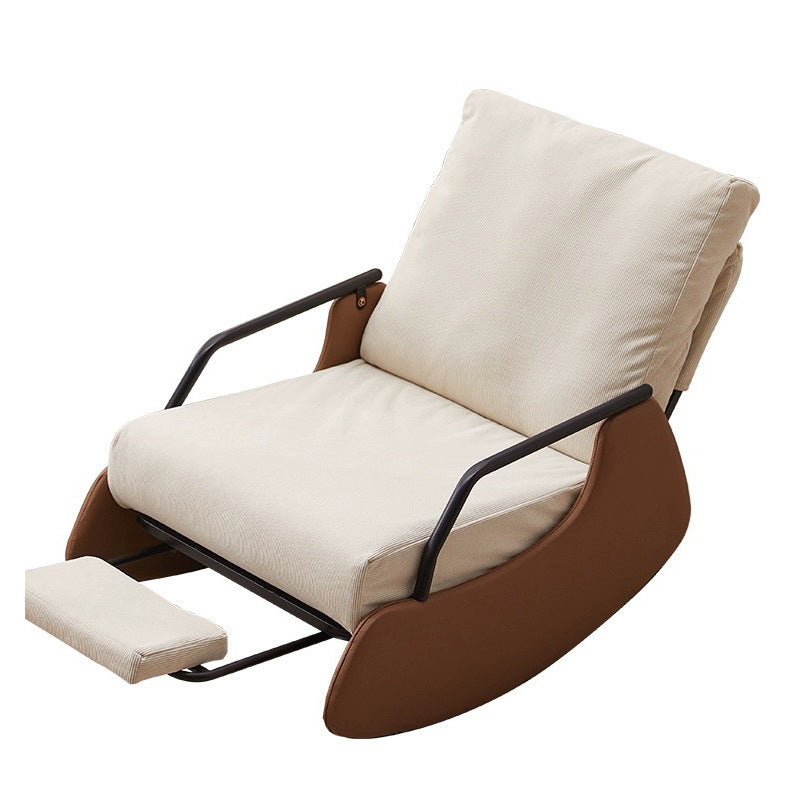 Rocking Chair avec repose-pieds réglable – Fauteuil à bascule relaxant