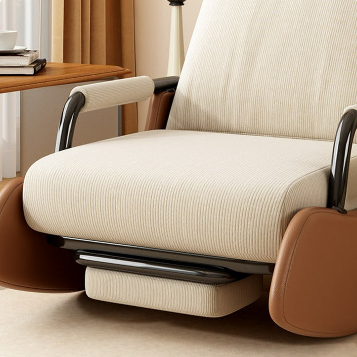 Rocking Chair avec repose-pieds réglable – Fauteuil à bascule relaxant