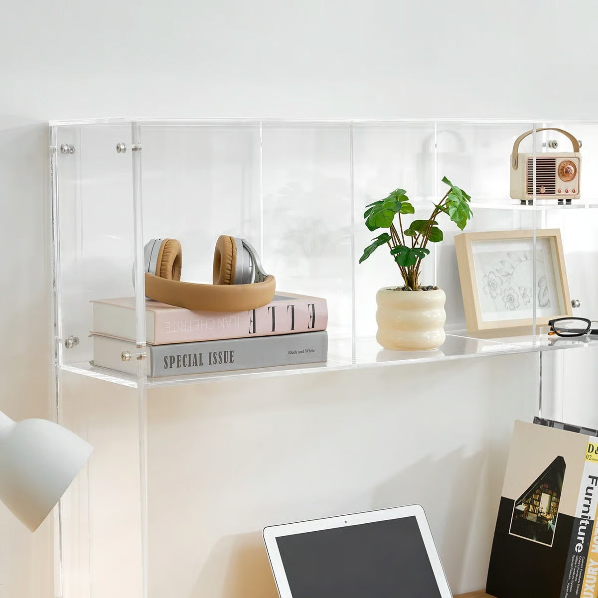 Bibliothèque avec rangement Luca – Cube de rangement Ciao Bella College