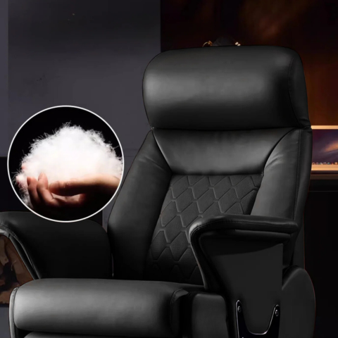 Fauteuil de direction massant Luca – Siège de bureau ergonomique