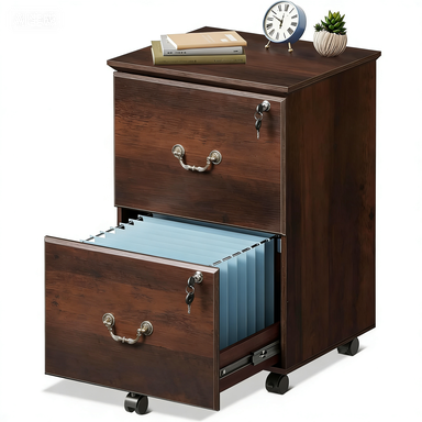 Caisson de Bureau à Roulettes Mason – 2 Tiroirs