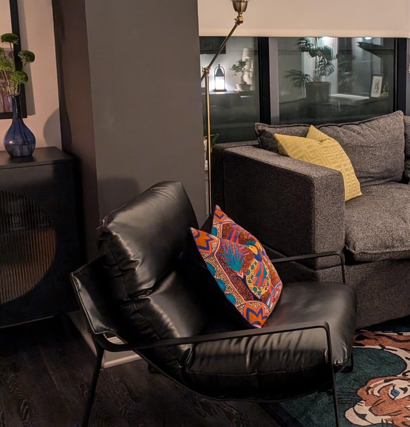 Fauteuil Lounge rembourré – Fauteuil d'appoint design et moderne